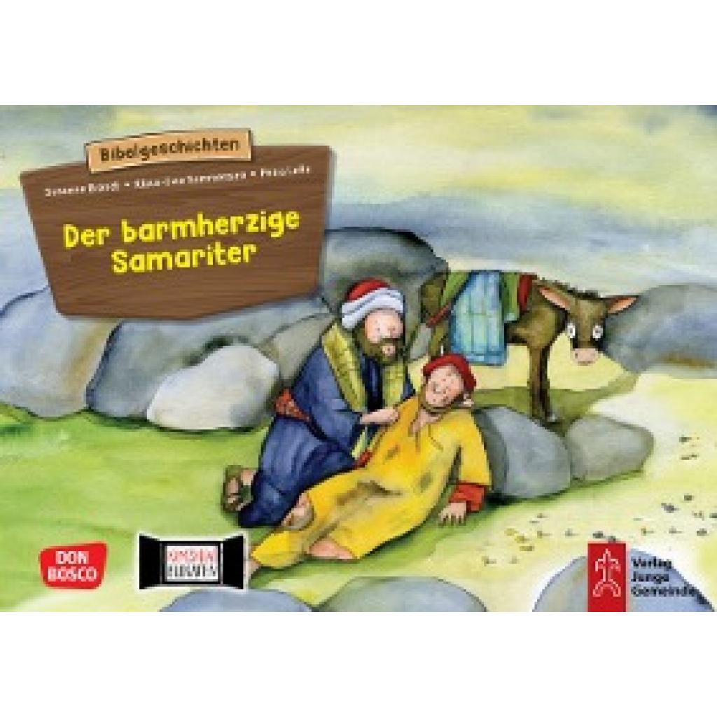 Brandt, Susanne: Der barmherzige Samariter. Kamishibai Bildkartenset