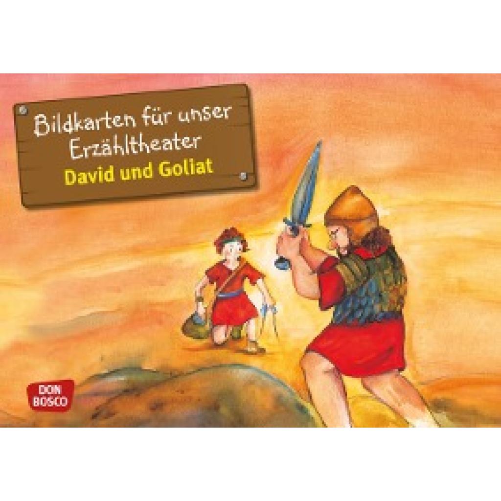 Brandt, Susanne: David und Goliat. Kamishibai Bildkartenset.