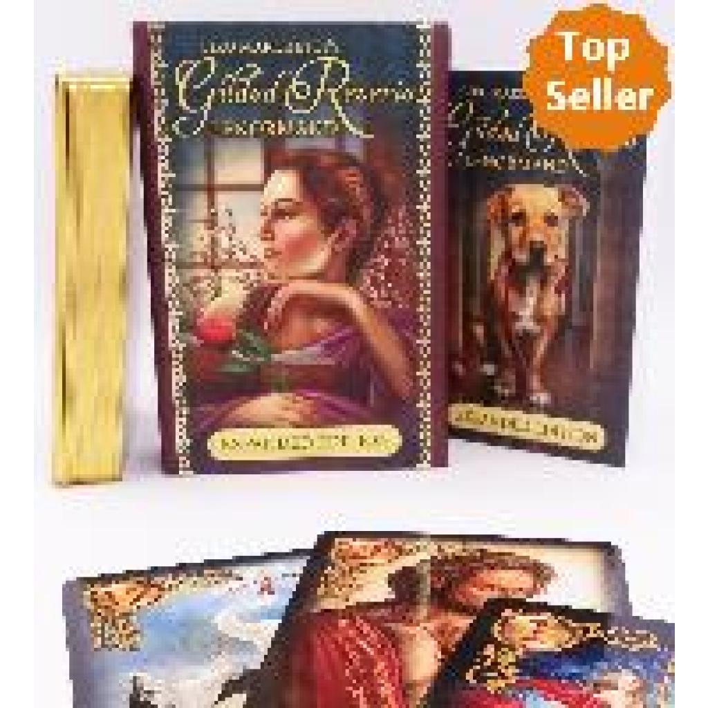 4250375102304 - Gilded Reverie Lenormand m 1 Buch m 47 BeilageLenormand-Karten - Ciro Marchetti Gebunden