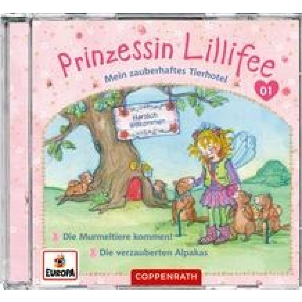 Nach einer Idee von Monika Finsterbusch: Prinzessin Lillifee - Mein zauberhaftes Tierhotel (CD 1)