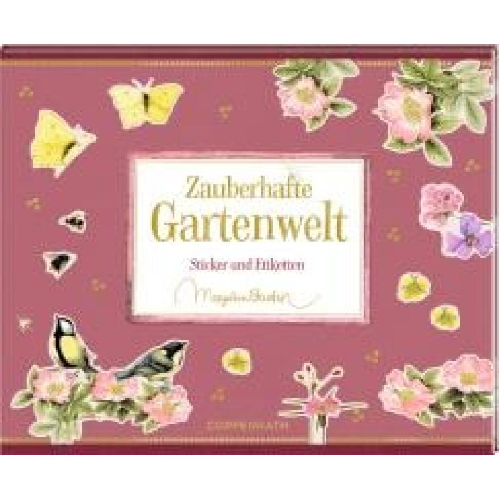 Stickerbuch - Zauberhafte Gartenwelt