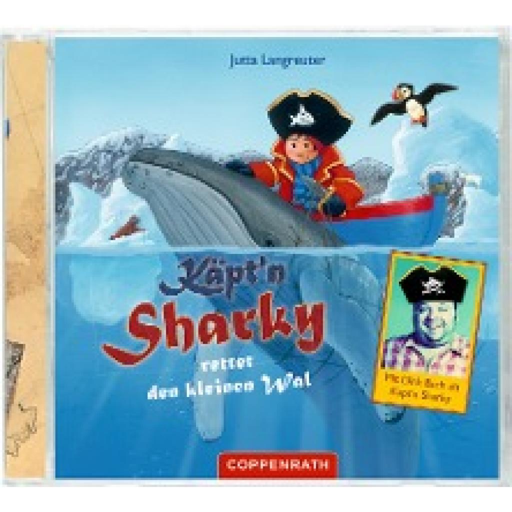 Langreuter, Jutta: CD: Käpt'n Sharky rettet den kleinen Wal