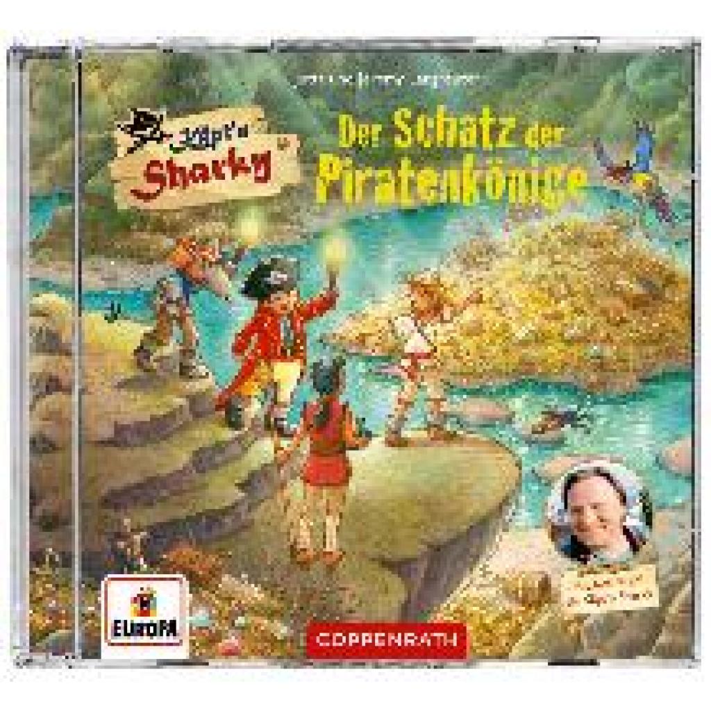 Langreuter, Jutta: CD Hörspiel: Käpt'n Sharky - Der Schatz der Piratenkönige