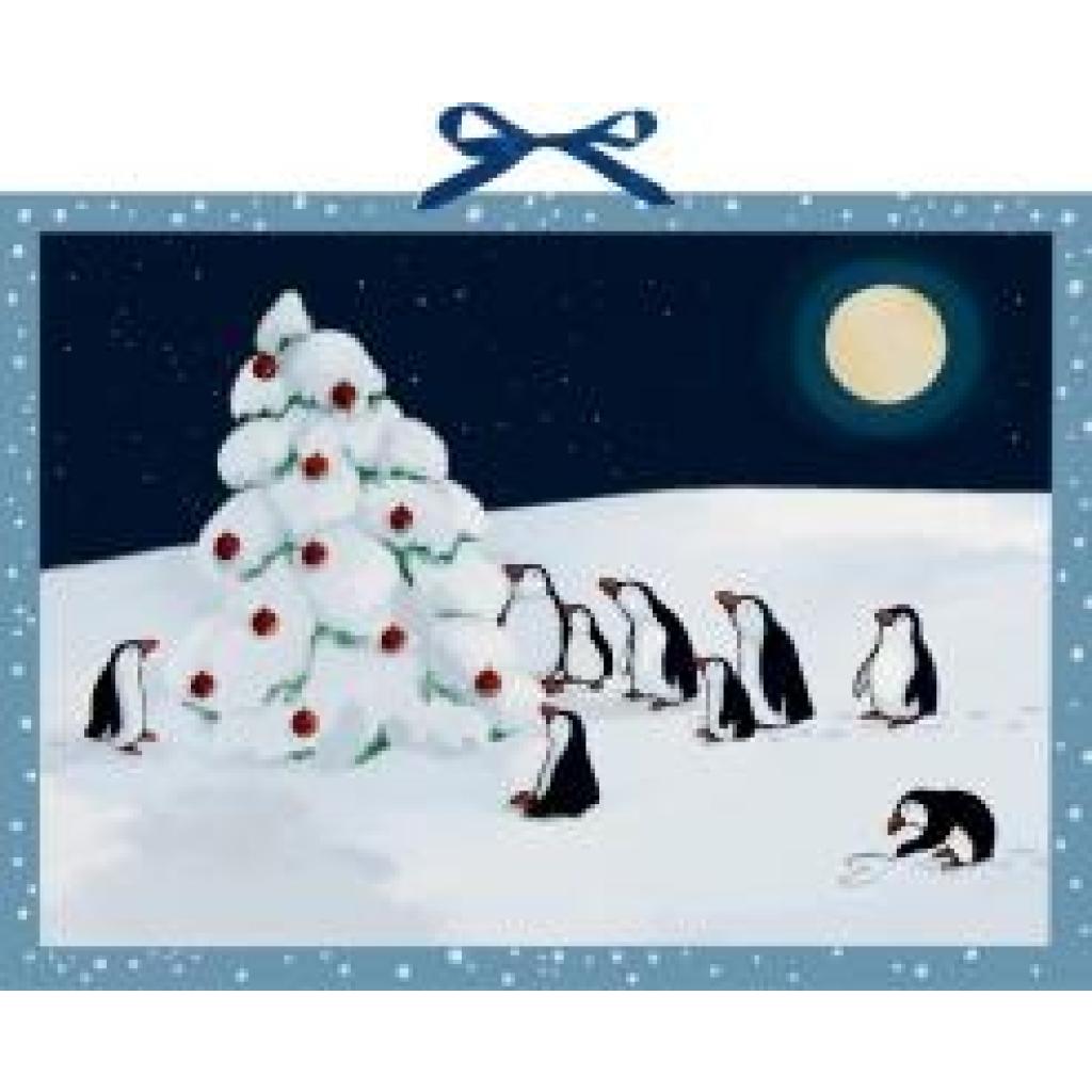 Dölling, Beate: Wandkalender - Pinguin-Weihnacht