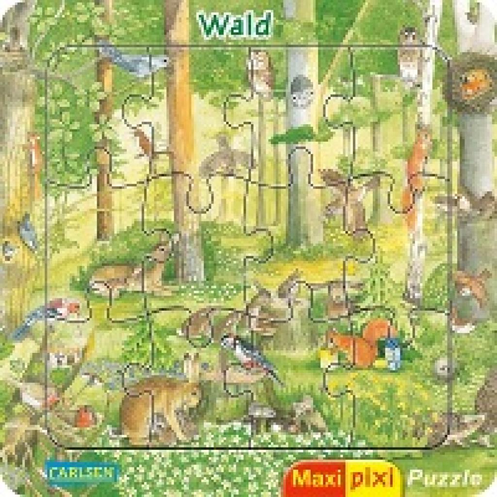 Henkel, Christine: Maxi-Pixi-Puzzle VE 5: Wald (5 Exemplare)