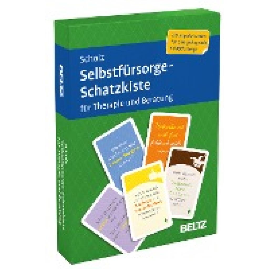 Scholz, Falk Peter: Selbstfürsorge-Schatzkiste für Therapie und Beratung