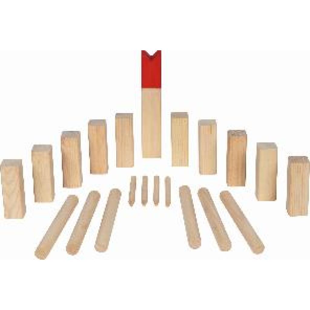 KUBB Spiel inkl. Baumwollbeutel,