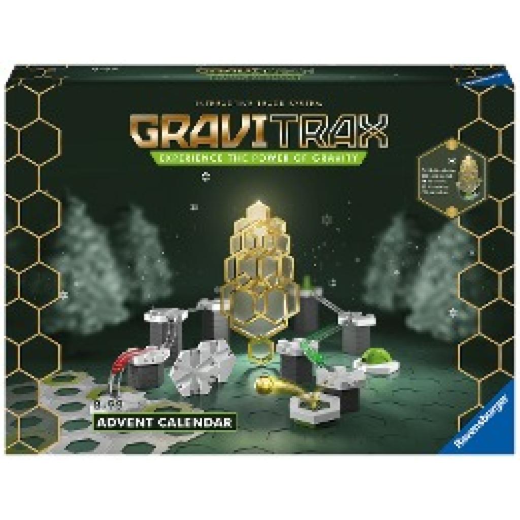 Ravensburger GraviTrax Adventskalender - Ideal für GraviTrax Anfänger und Fans, Konstruktionsspielzeug für Kinder ab 8 J