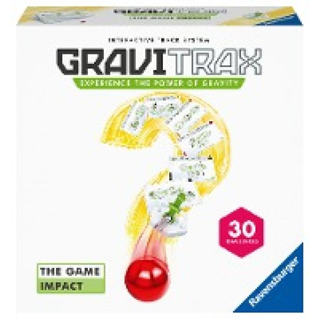 Ravensburger GraviTrax The Game Impact - Logikspiel für Kugelbahn Fans , Konstruktionsspielzeug für Kinder ab 8 Jahren