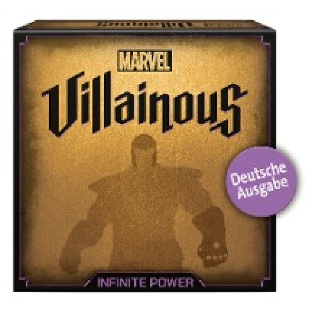 Ravensburger Gesellschaftsspiel - Marvel Villainous Infinite Power - deutsche Ausgabe