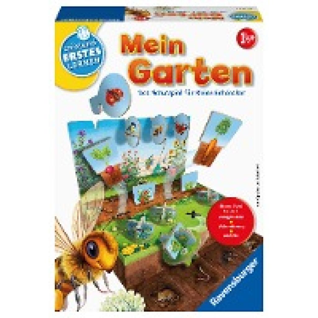 Oppolzer, Anna: Ravensburger 24733 - Mein Garten -  Lernspiel für Kinder ab 1,5 Jahren, Spielend Erstes Lernen für 1-2 S