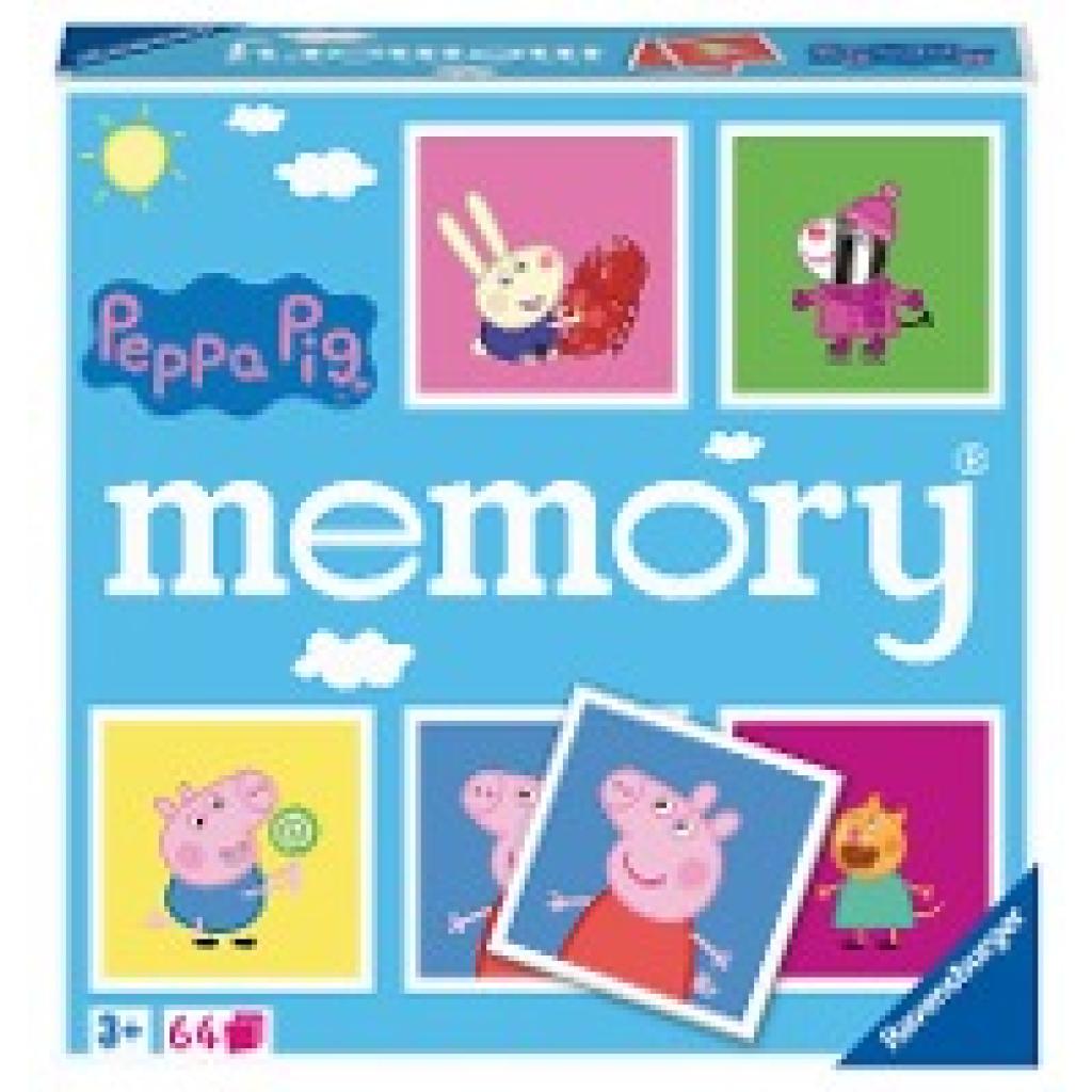 Hurter, William H.: Ravensburger - 20886 - Peppa Pig memory®, der Spieleklassiker für alle Fans der TV-Serie Peppa Pig, 
