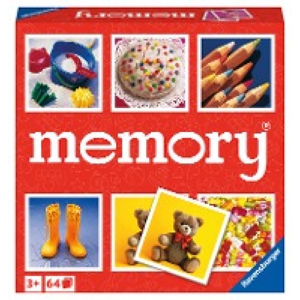 Hurter, William H.: Ravensburger Spiele - 20880 - Junior memory®, der Spieleklassiker für die ganze Familie, Merkspiel f