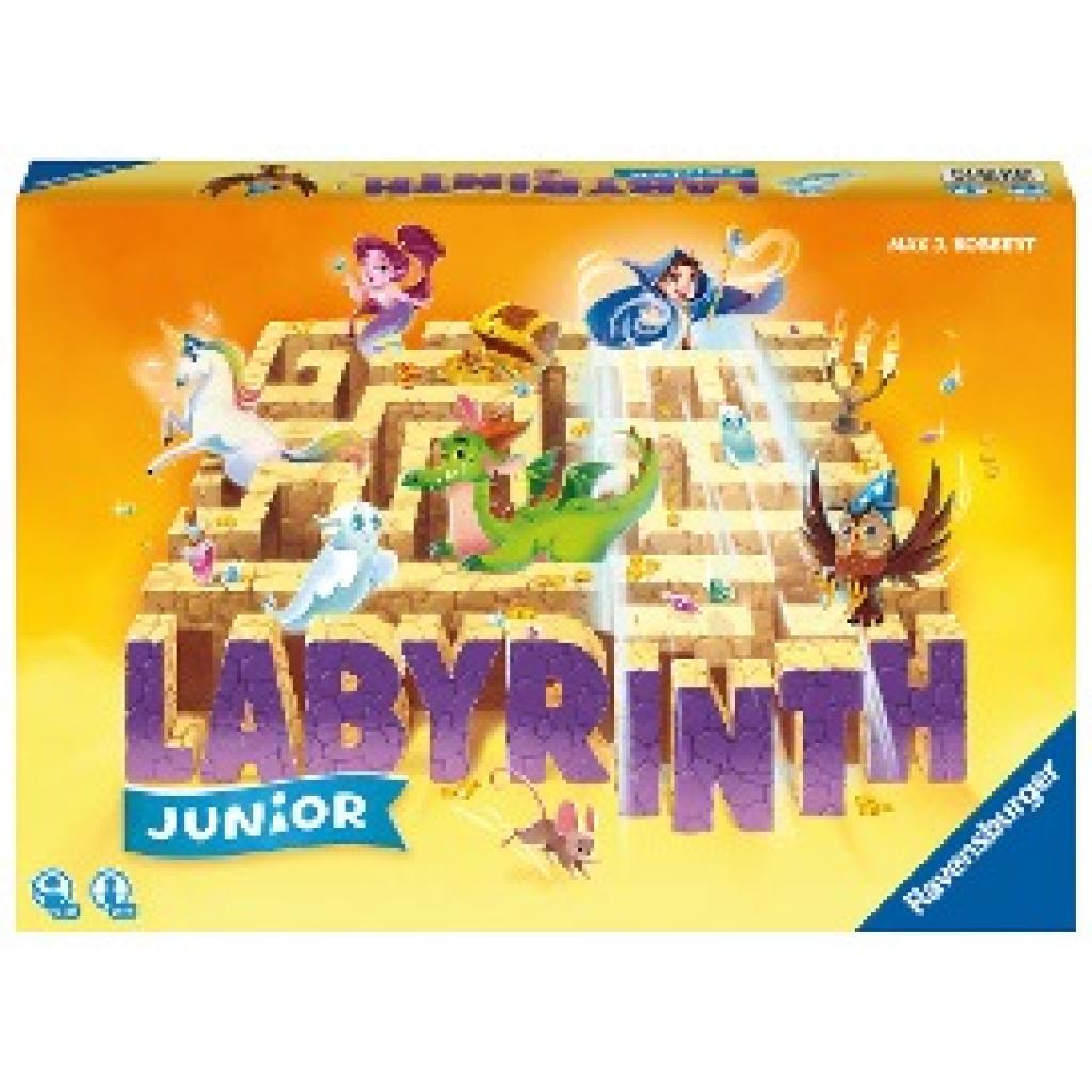Kobbert, Max: Ravensburger® 20847 - Junior Labyrinth -  Familienklassiker für die Kleinen, Spiel für Kinder ab 4 Jahren 