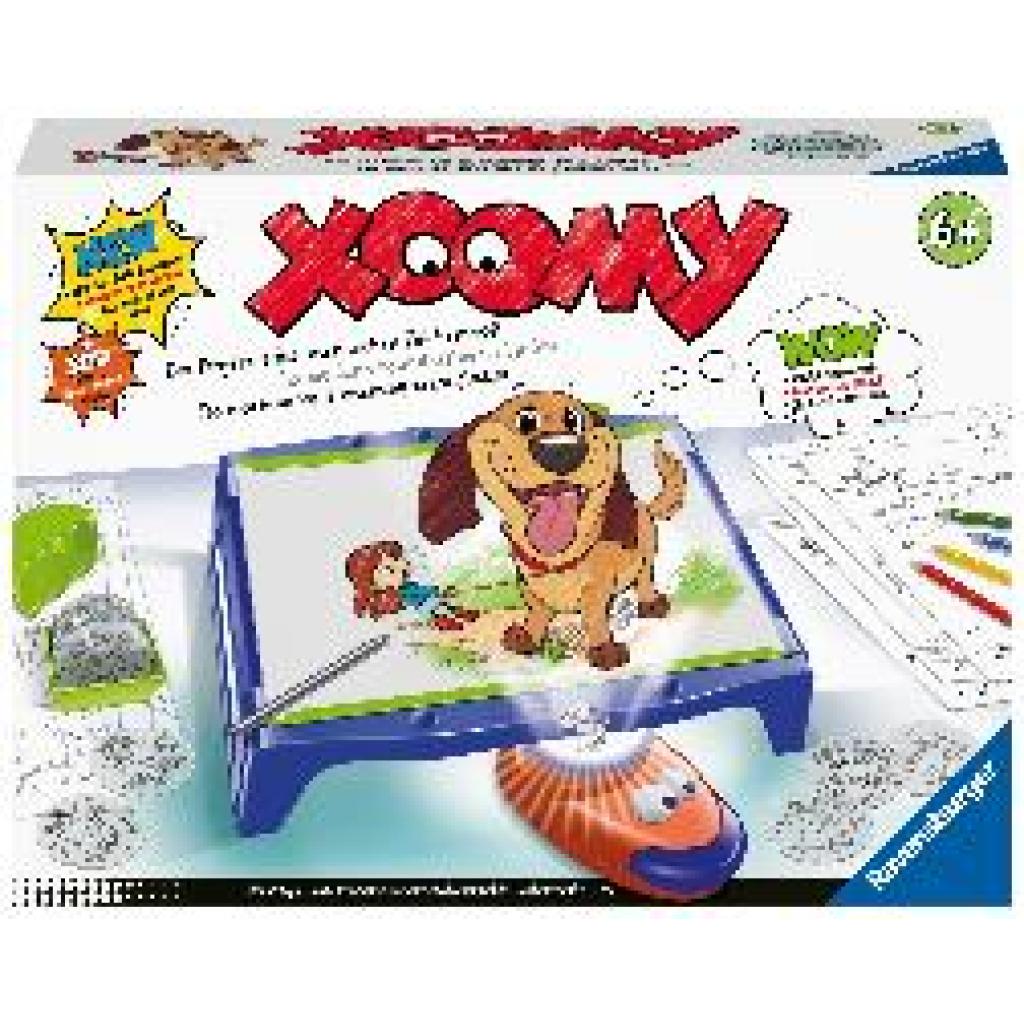 Ravensburger Xoomy Maxi A4 18135 - Zeichnen lernen, Kreatives Zeichnen und Malen für Kinder ab 6 Jahren, Zeichenset mit 