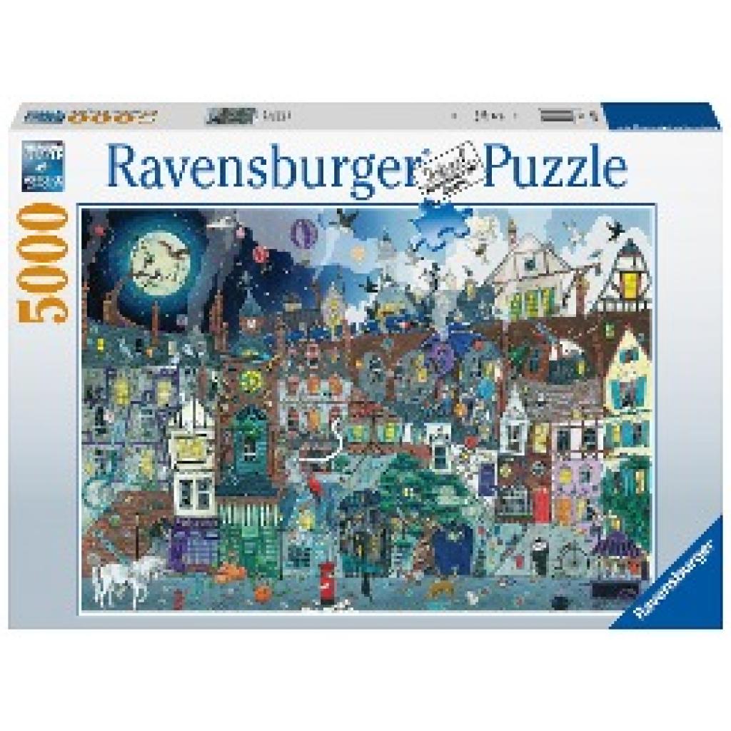 Ravensburger Puzzle 17399 Die fantastische Straße - 5000 Teile Puzzle für Erwachsene und Kinder ab 14 Jahren