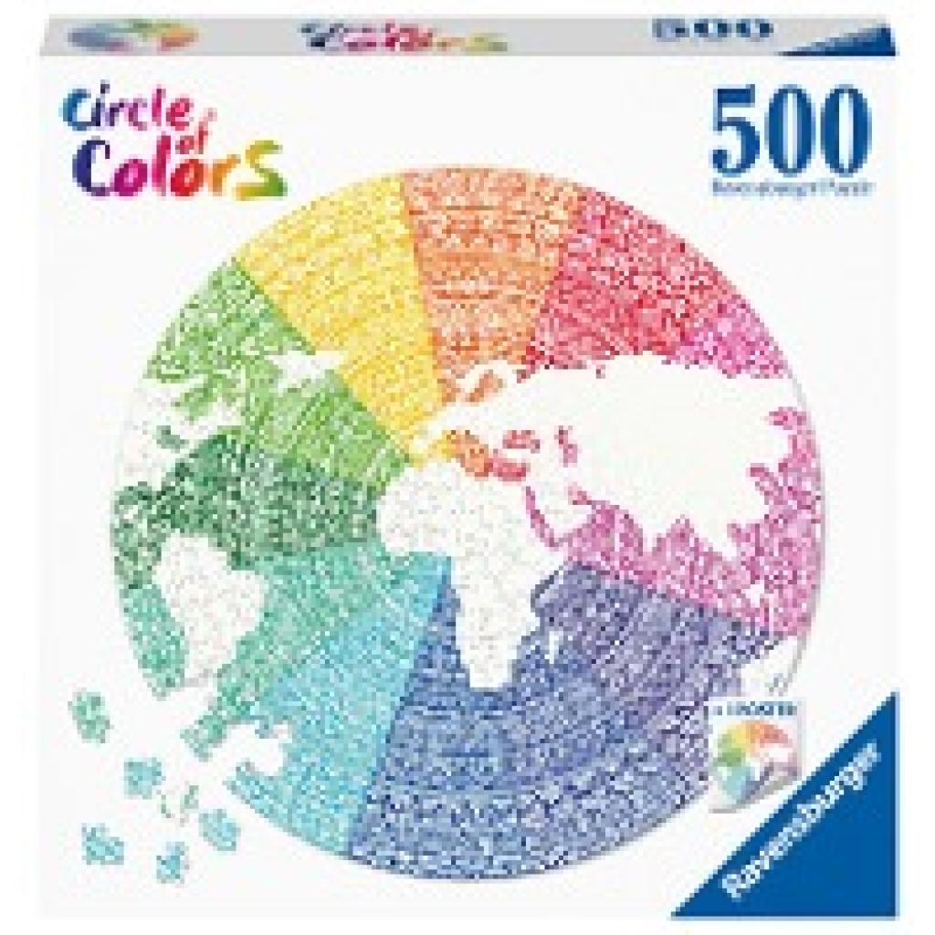 Ravensburger Puzzle 17168 Circle of Colors - Mandala 500 Teile Puzzle