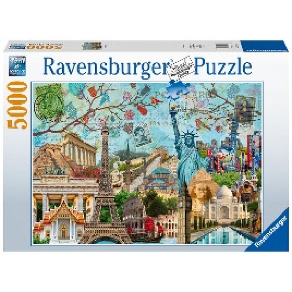 Ravensburger Puzzle 17118 Big City Collage 5000 Teile