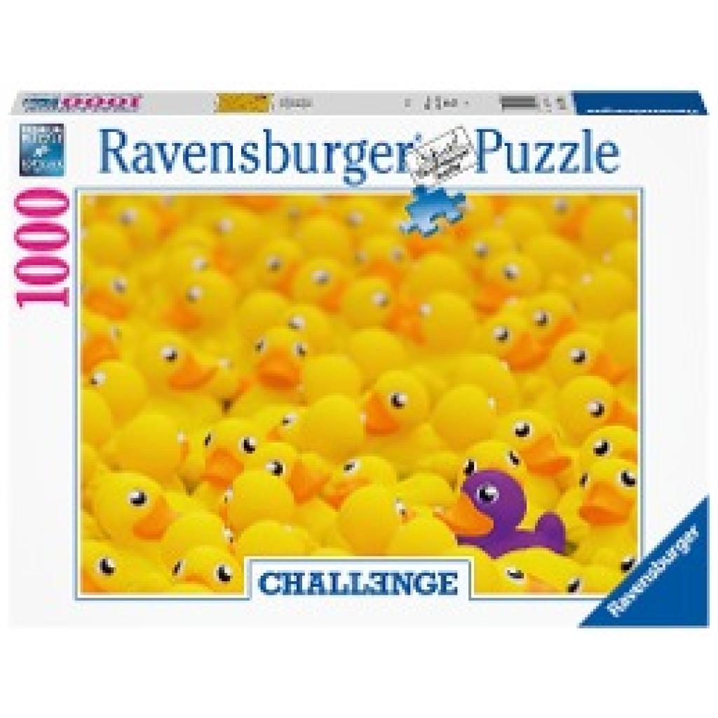 Ravensburger Challenge Puzzle 17097 - Quietscheenten 1000 Teile