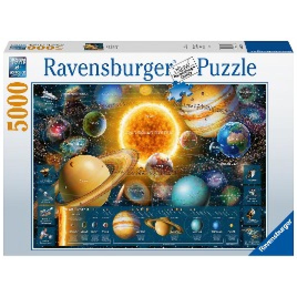 Ravensburger Puzzle 16720 - Planetensystem - 5000 Teile Puzzle für Erwachsene und Kinder ab 14 Jahren