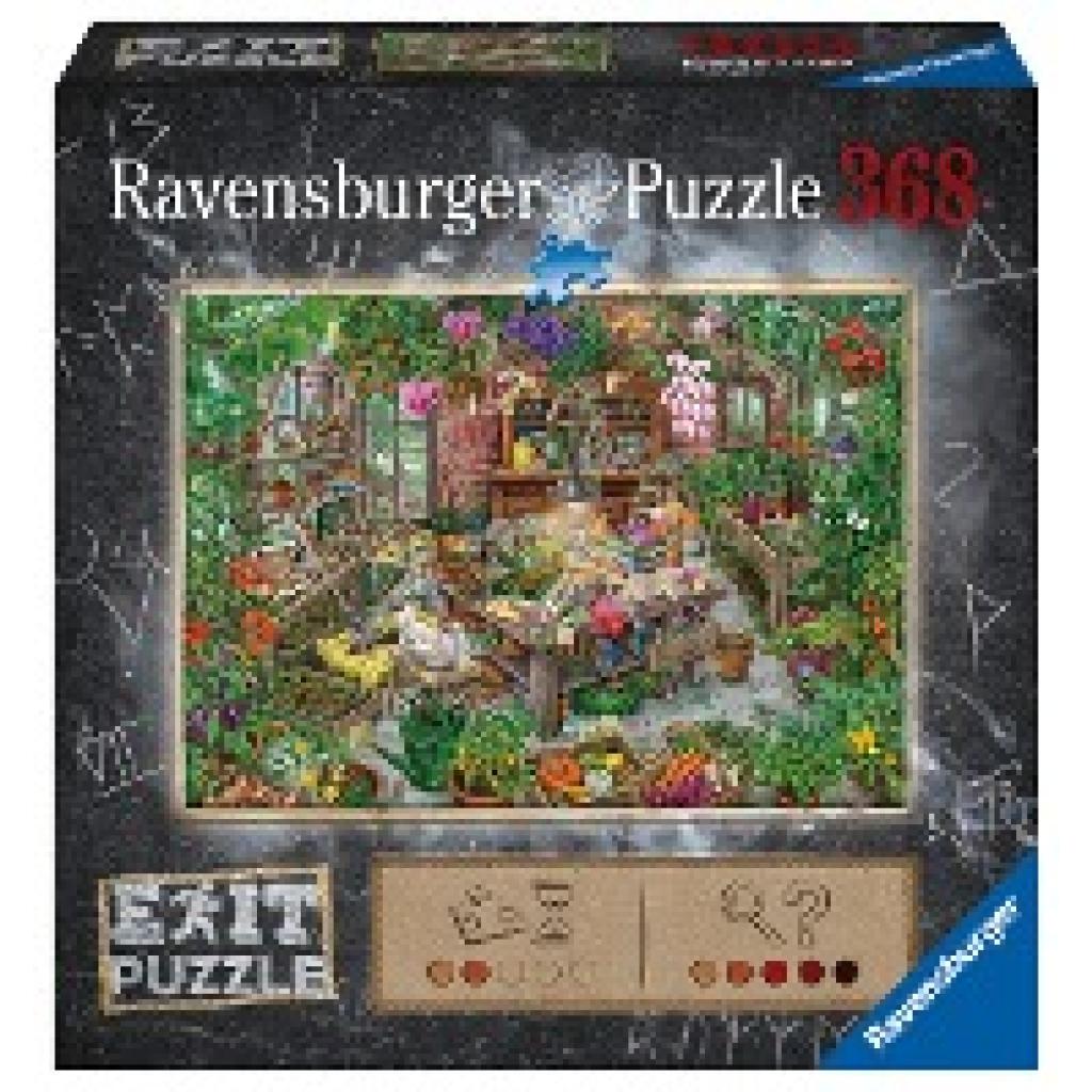 Ravensburger Exit Puzzle 16483 Im Gewächshaus 368 Teile