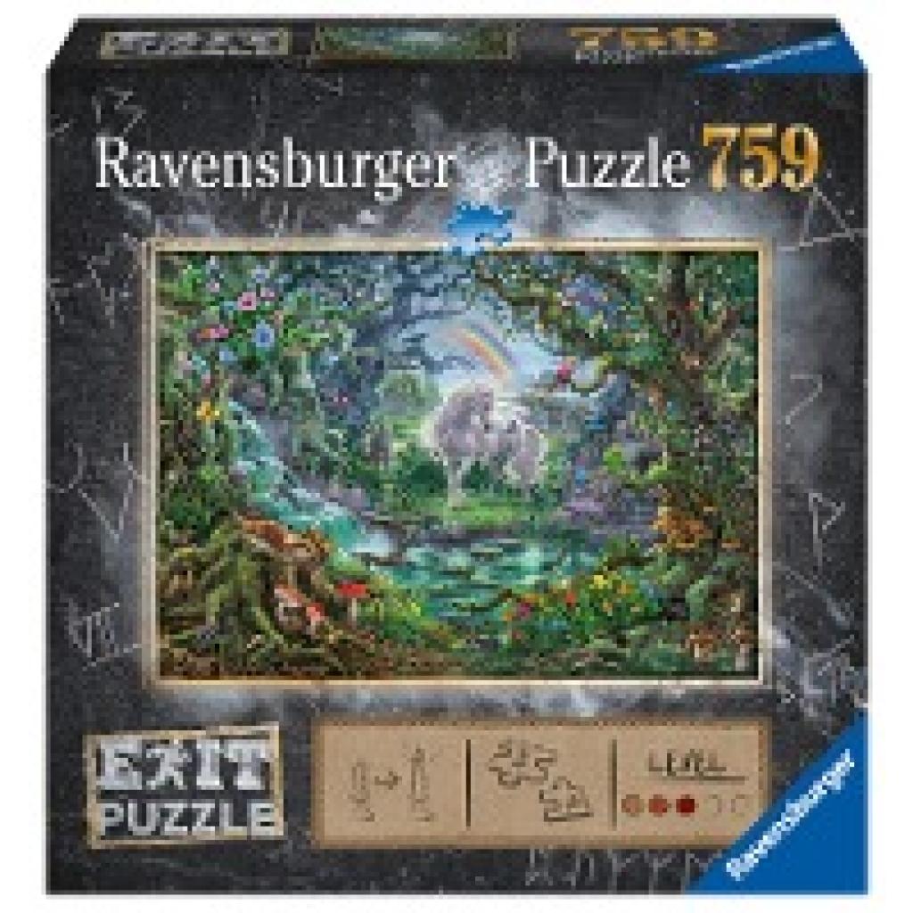 Ravensburger Exit Puzzle 15030 Einhorn 759 Teile