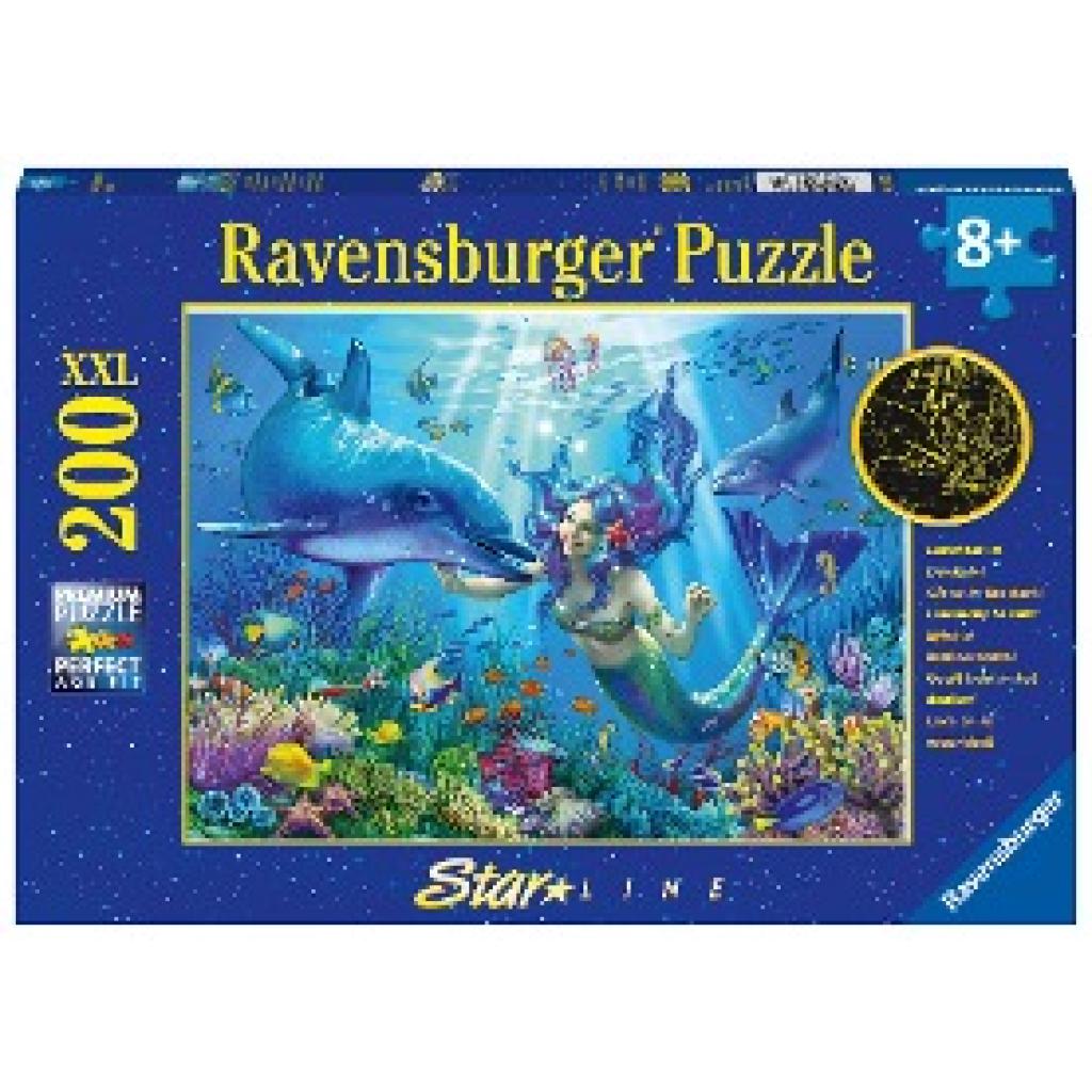 Leuchtendes Unterwasserparadies Sonderserie Puzzle 200 Teile XXL