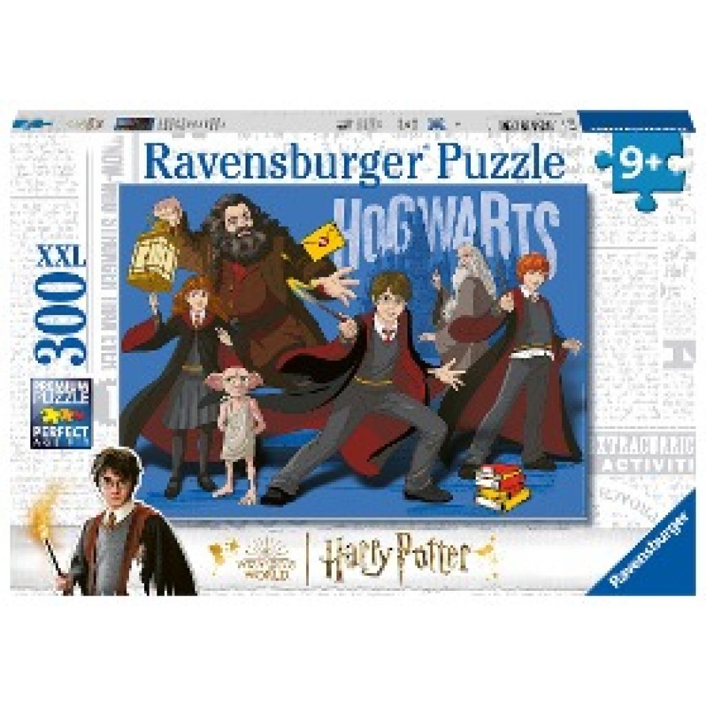 Ravensburger Kinderpuzzle 13365 - Harry Potter und die Zauberschule Hogwarts - 300 Teile XXL Harry Potter Puzzle für Kin