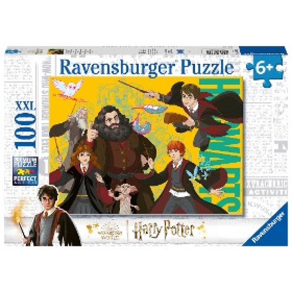 Ravensburger Kinderpuzzle 13364 - Der junge Zauberer Harry Potter - 100 Teile XXL Harry Potter Puzzle für Kinder ab 6 Ja