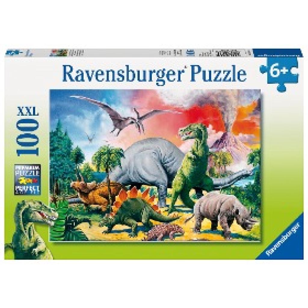 Unter Dinosauriern. Puzzle 100 Teile XXL