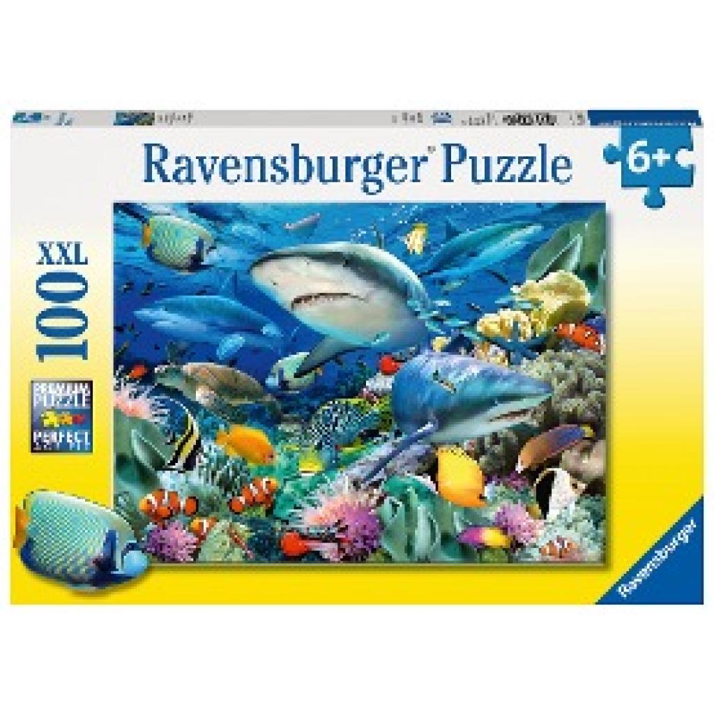 Riff der Haie. Puzzle 100 Teile XXL