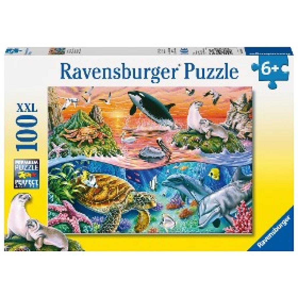 Bunter Ozean. Puzzle 100 Teile XXL