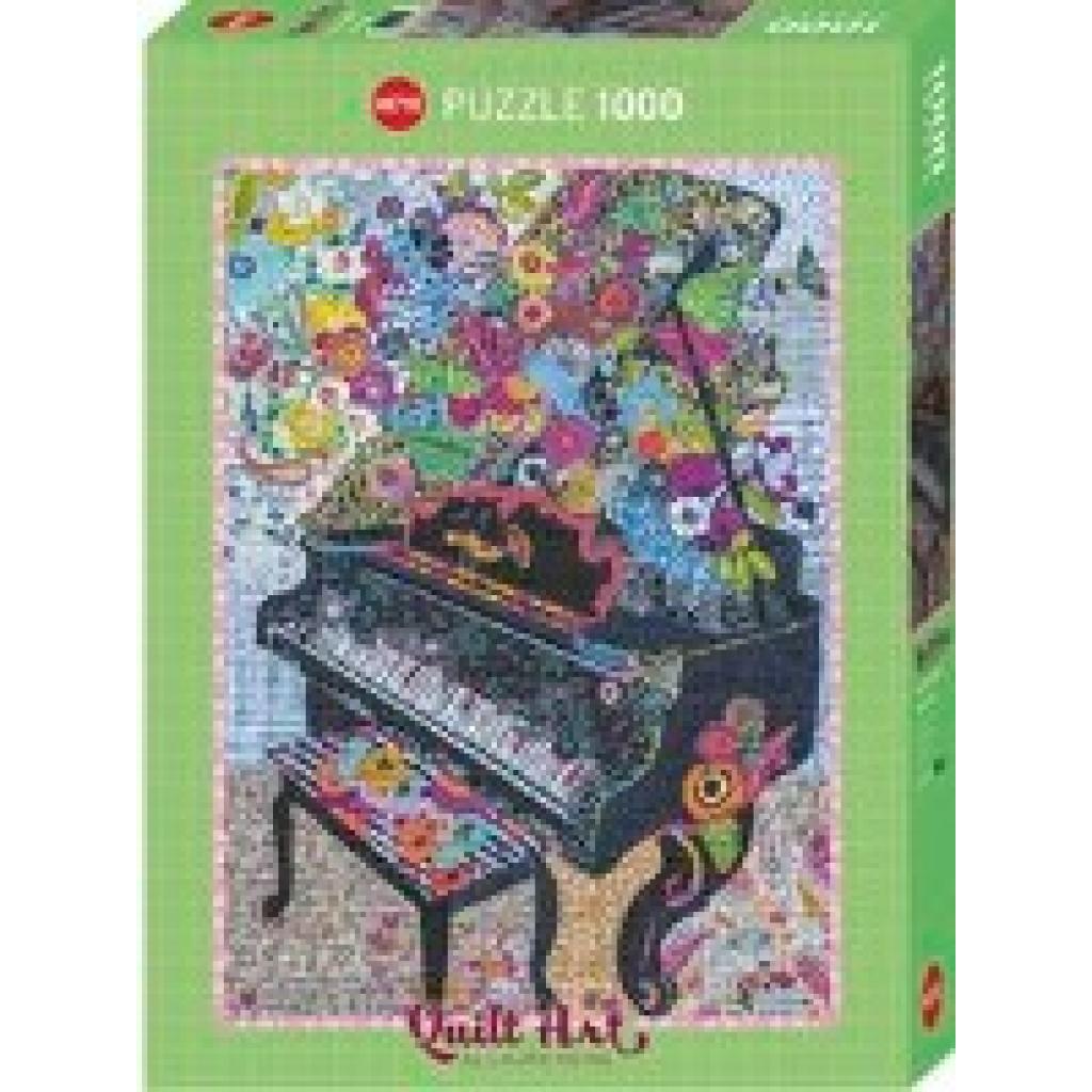 Heine, Laura: Sewn Piano Puzzle 1000 Teile