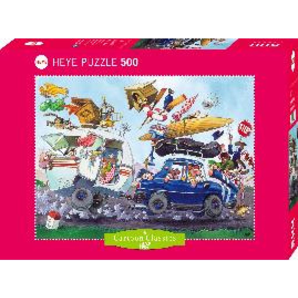 Loup, Jean-Jacques: Off On Holiday! Puzzle 500 Teile