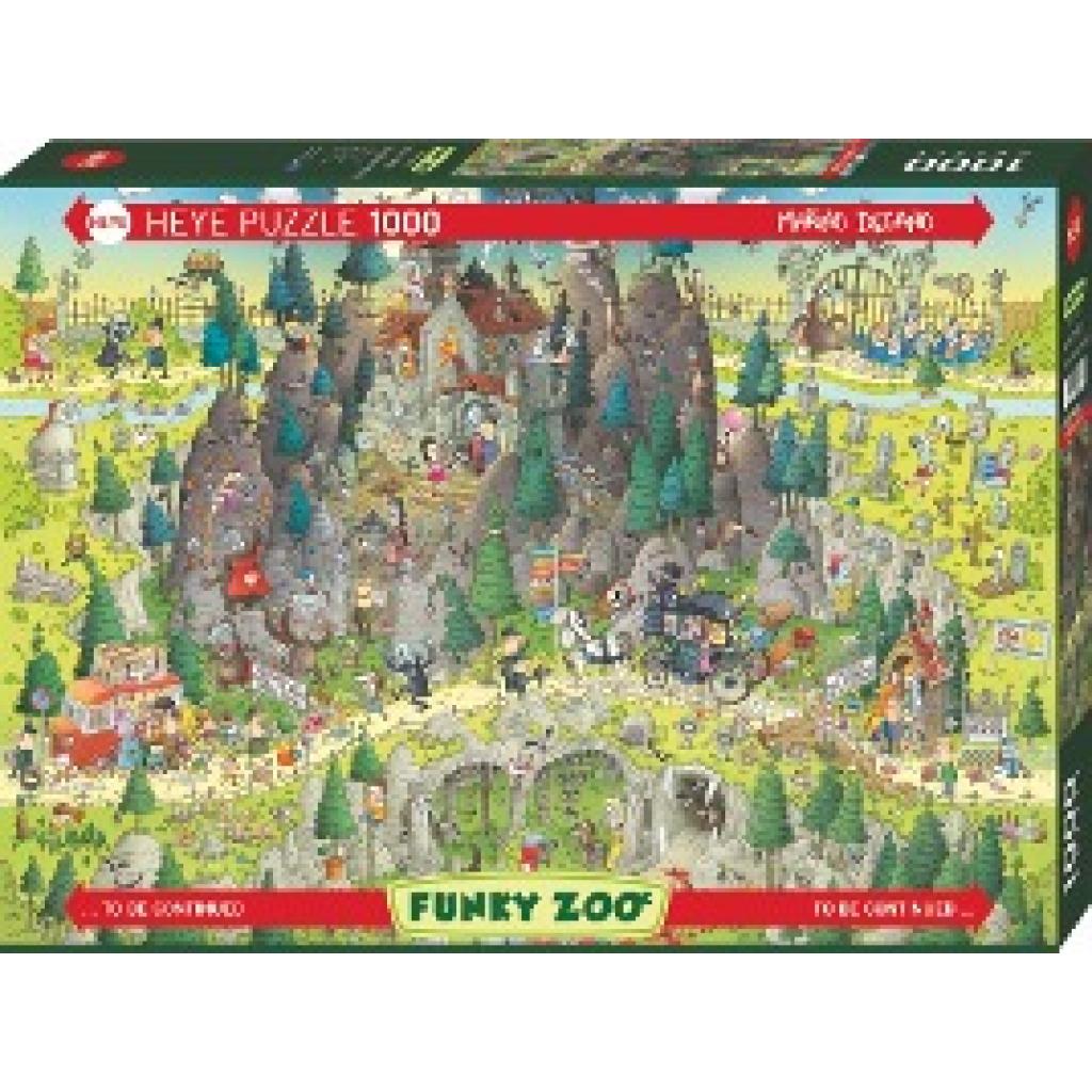 Degano, Marino: Transylvanian Habitat Puzzle 1000 Teile