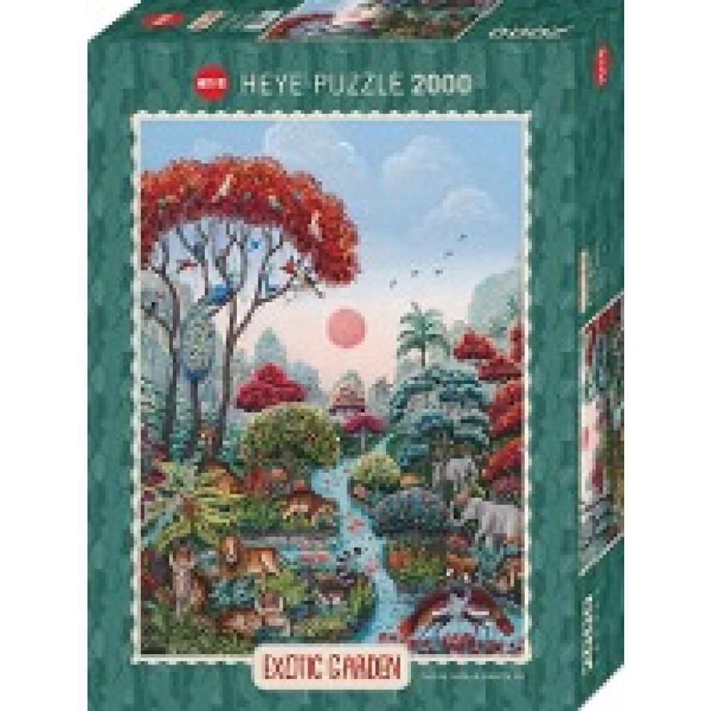 4001689299583 - Bartolini Marie Amalia Wildlife Paradise Puzzle 2000 Teile