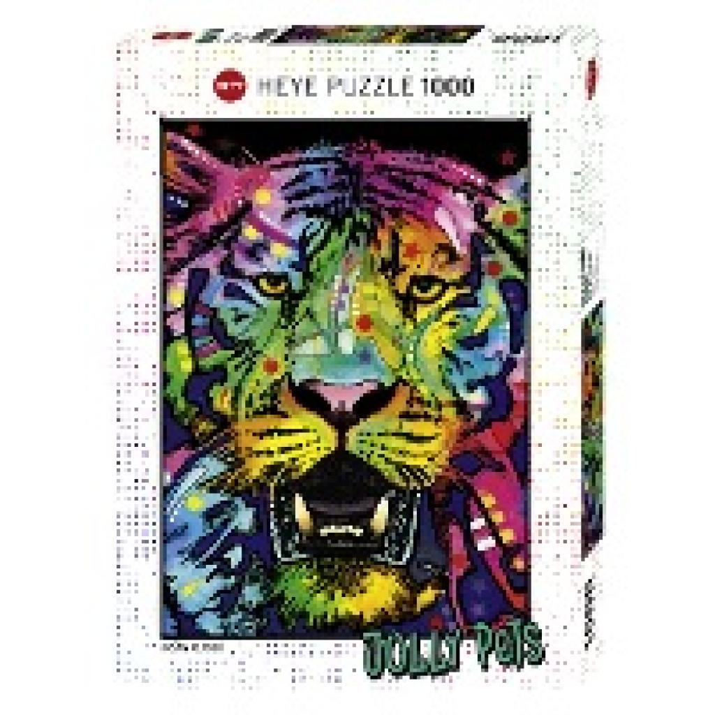Russo, Dean: Wild Tiger Puzzle 1000 Teile