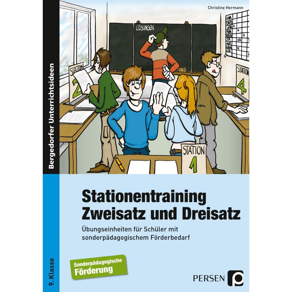 9783834431967 - Bergedorfer® Unterrichtsideen   Stationentraining Zweisatz und Dreisatz - Christine Hermann Gebunden