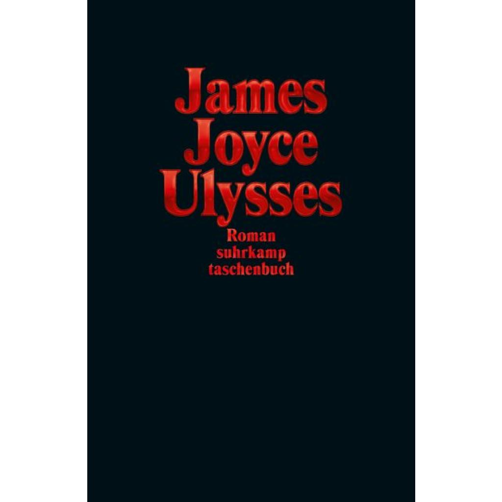 Joyce, James: Ulysses Jubiläumsausgabe Rot