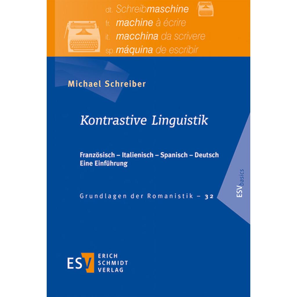 Schreiber, Michael: Kontrastive Linguistik