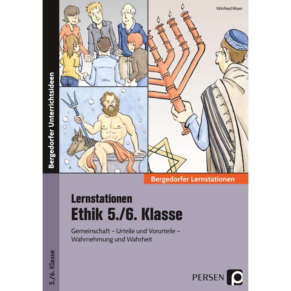 9783403233282 - Bergedorfer® Lernstationen   Stationenlernen Ethik 5 6 Klasse - Eva Brandenbusch Geheftet