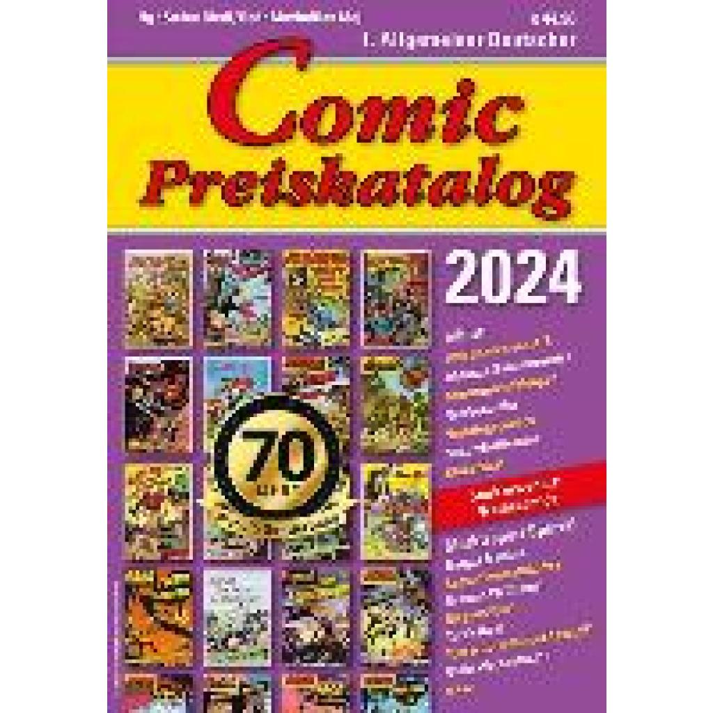 9783947800391 - Comic Preiskatalog 2024 HC - Stefan Riedl Gebunden