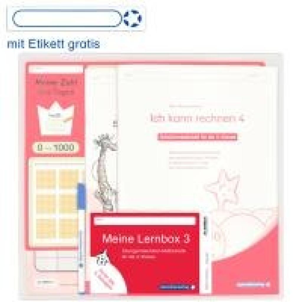 9783910429062 - Meine Lernbox 3 - Mathematik - Fit für das 3 Schuljahr - sternchenverlag GmbH Katrin Langhans Kartoniert (TB)