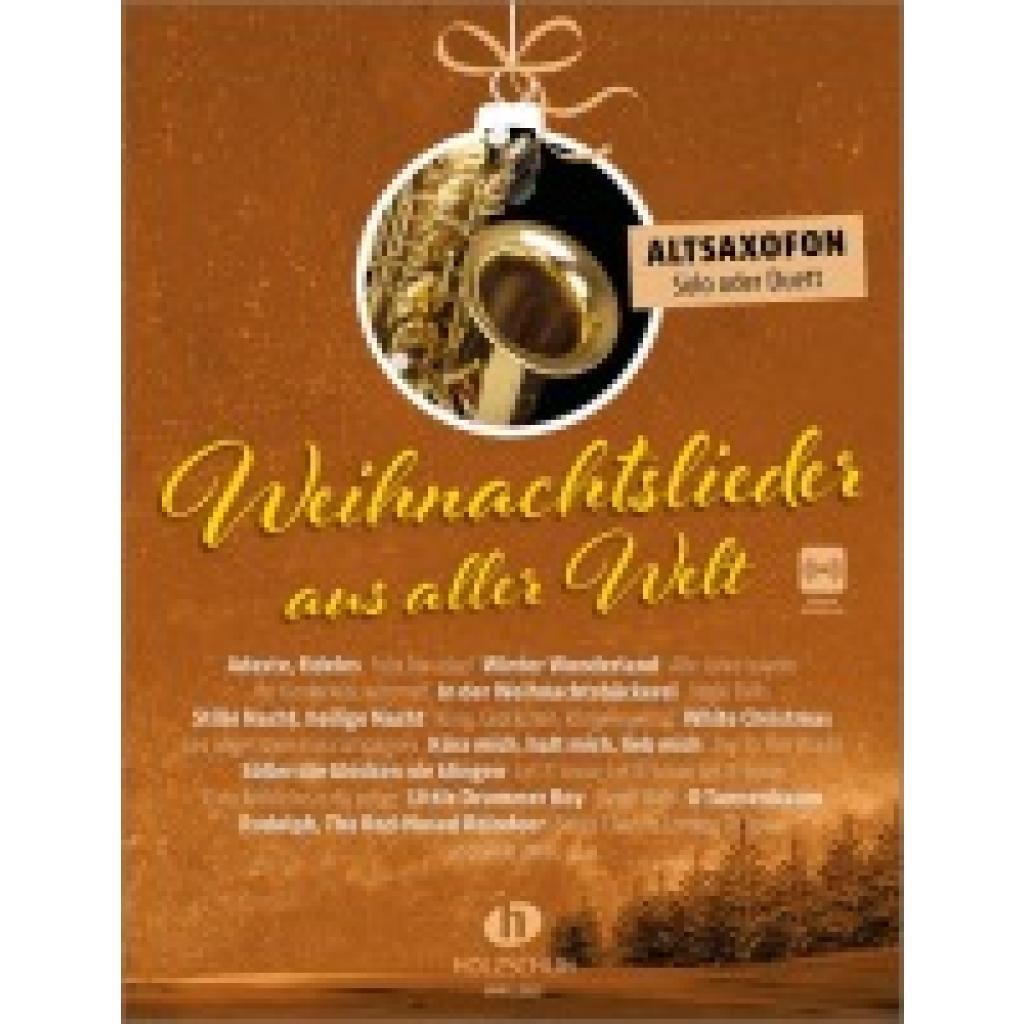 9783864341991 - Weihnachtslieder aus aller Welt - Altsaxofon Kartoniert (TB)