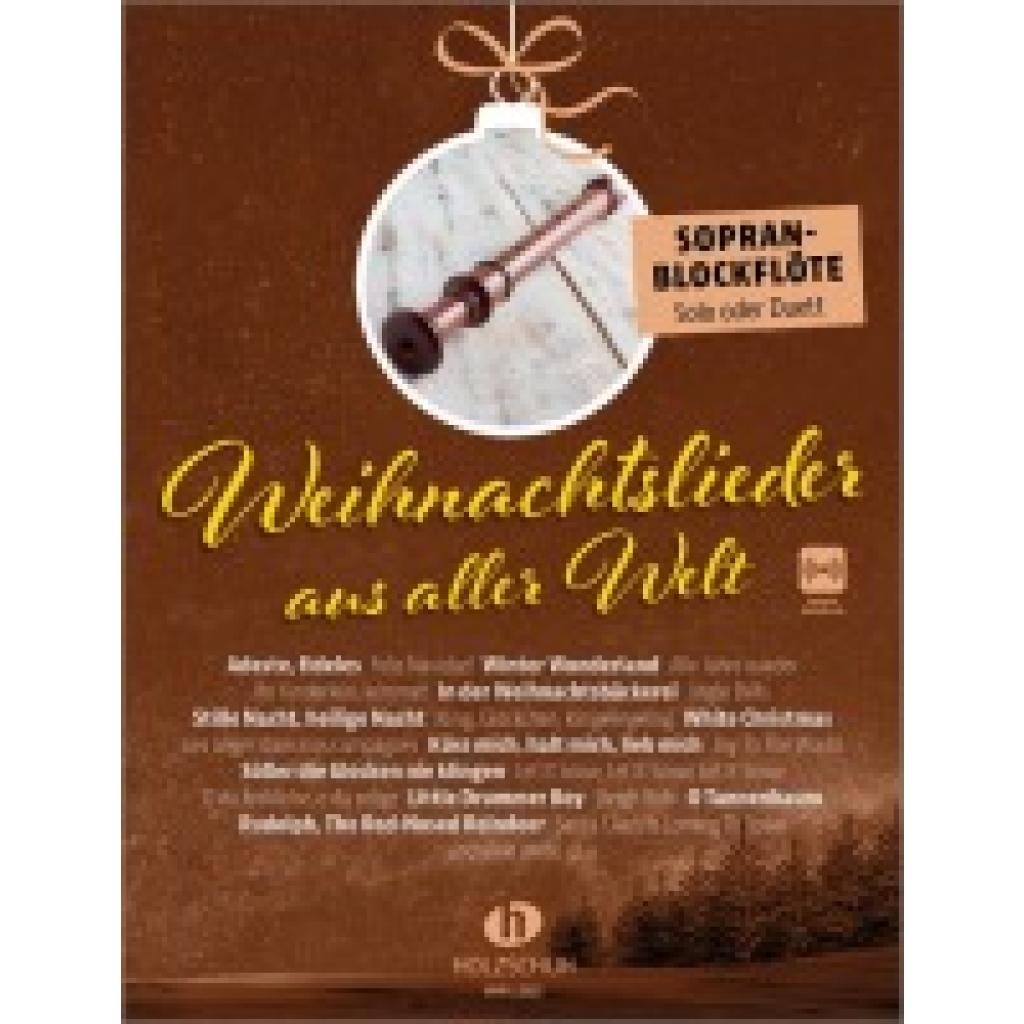 9783864341960 - Weihnachtslieder aus aller Welt - Sopranblockflöte Kartoniert (TB)