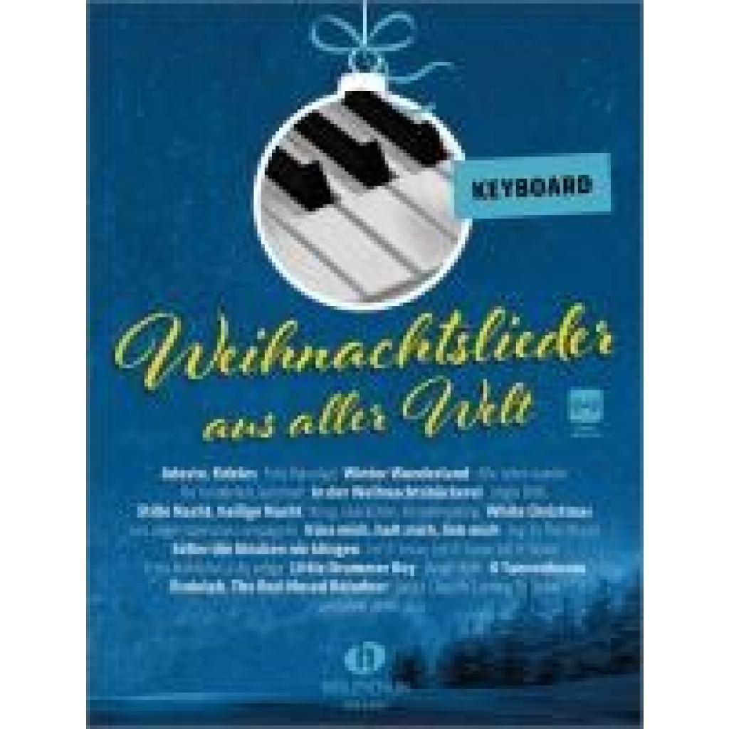 Sieblitz, Uwe: Weihnachtslieder aus aller Welt - Keyboard