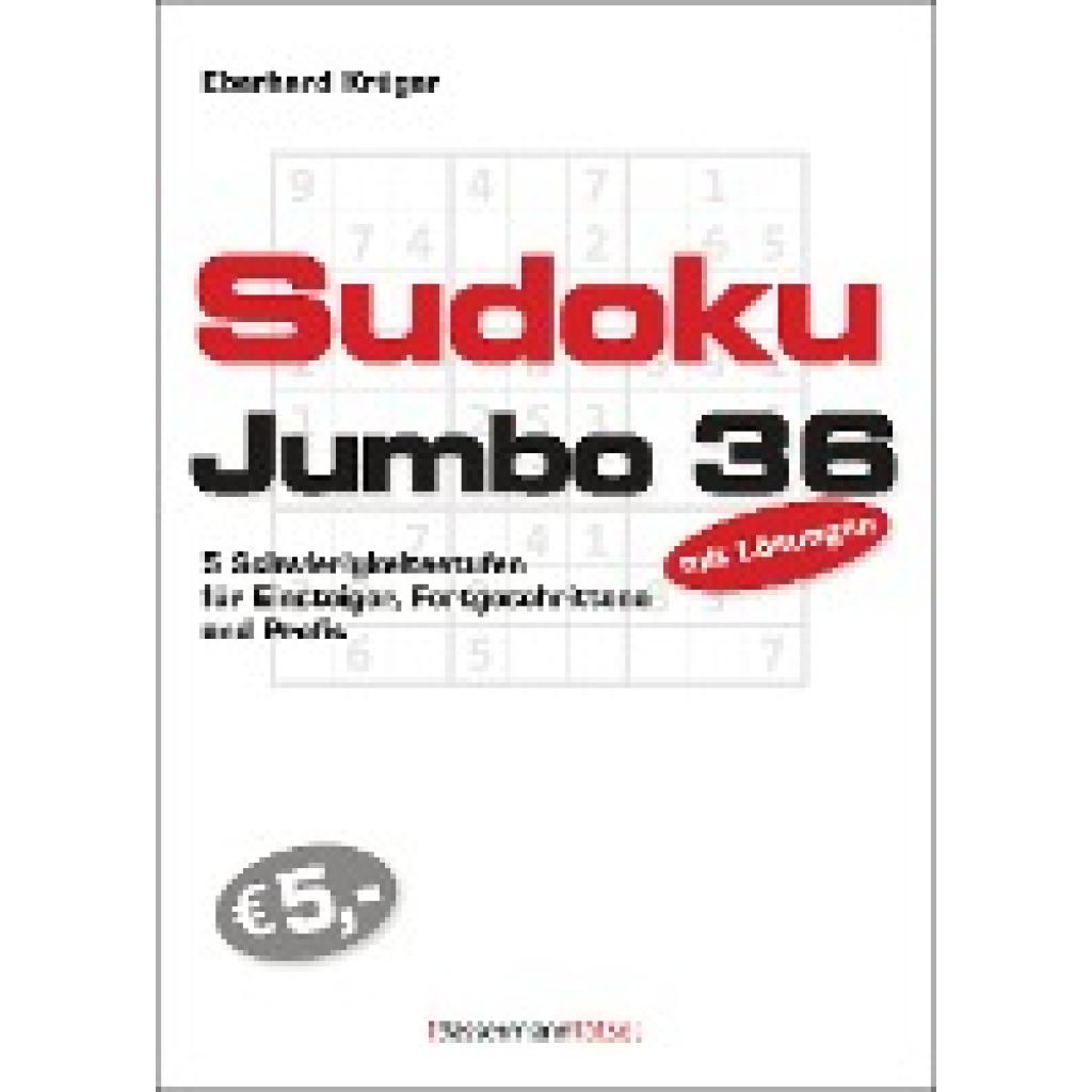 Krüger, Eberhard: Sudokujumbo 36