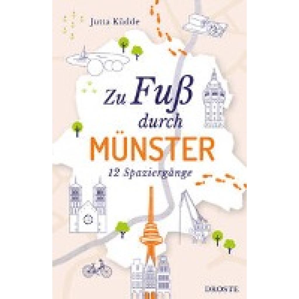 9783770024155 - Zu Fuß durch Münster - Jutta Küdde Kartoniert (TB)
