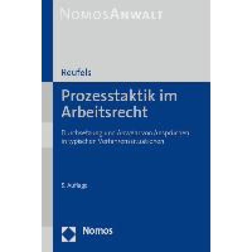 Reufels, Martin: Prozesstaktik im Arbeitsrecht