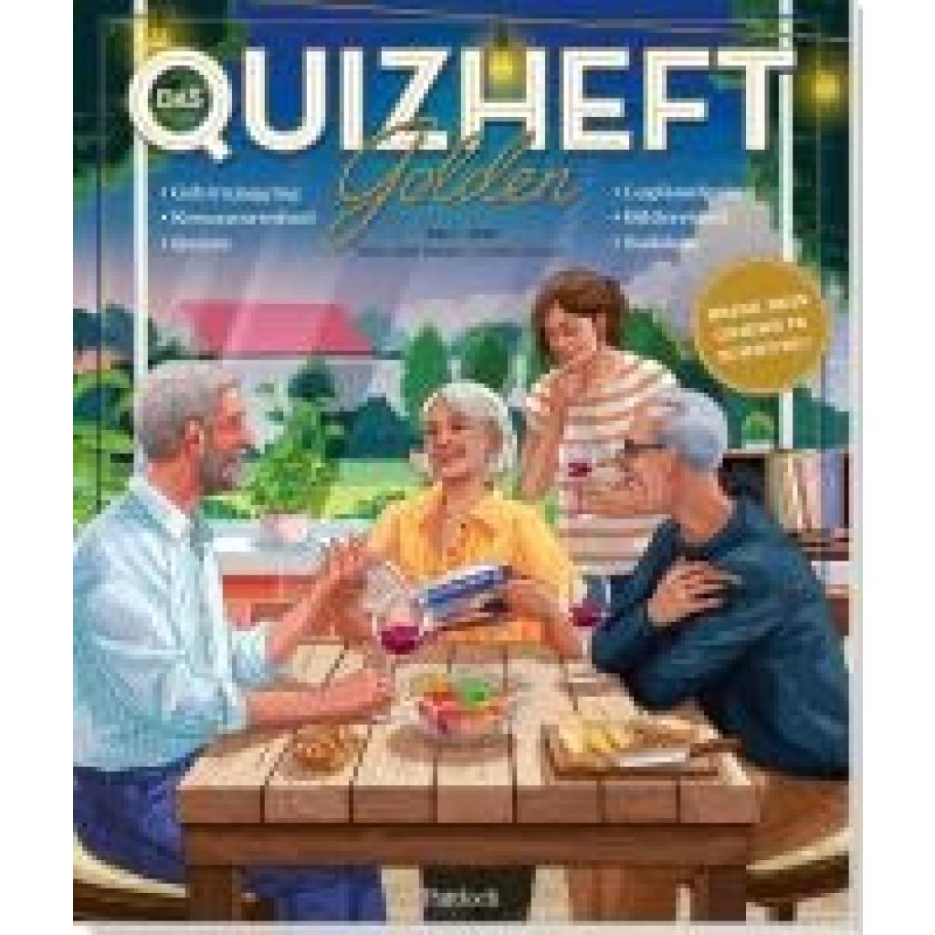 9783629009784 - Das Quizheft - Golden - María López Villodres Kartoniert (TB)